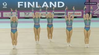 Finland - 2023 Aerobics European silver medallists, Groups