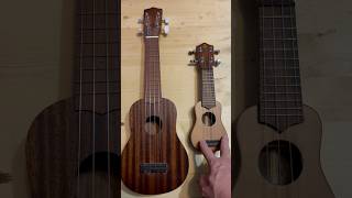 Nano Ukulele vs. Soprano Ukulele