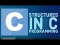 C Programming Tutorial for Beginners 25 - Structures in C  (With Examples)