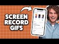 How to Screen Record Gifs on iPhone 2026 (Step-By-Step Tutorial)