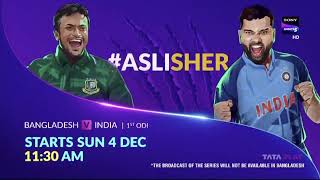 Sony Sports 5 (Sony Six) Bangladesh vs India AD (4th December)