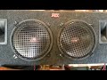 lastbidonline.com mtx road thunder speaker box online auction