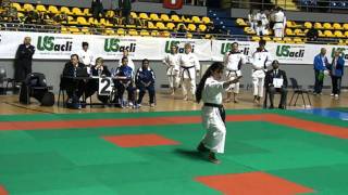 Marites Tomlinson Individual Kata (Gojushiho Sho) at FSKA World Karate Championships 2011