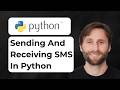 How to Send and Receive SMS using Python [2026 Guide]