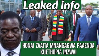 Honai Zvaita Mnangagwa paaenda kuEthopia inzwai 🇿🇼