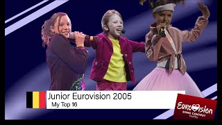 Junior Eurovision 2005 | My Top 16