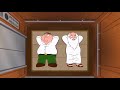 peter stuck in a elevator with god famlily guy