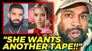 Kanye West SLAMS Kim Kardashian For AB SING Him With Drake