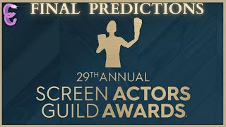 SAG AWARDS 2023 Final Predictions || Who Do You Think Will Win?