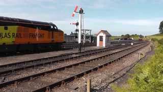 Class 40 D306 Atlantic Conveyor 13th 14th June 2014 North Norfolk Railway Diesel Gala