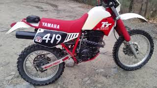 1987 YAMAHA TT350