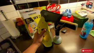 The Karcher window cleaning set. A very easy way to keep your windows clean at all times