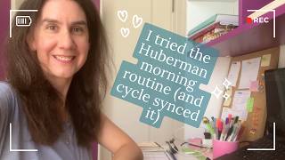 I tried the Huberman routine (cycle synced, mornings only) to increase my daily word count