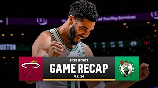 2024 NBA Playoffs: Celtics DOMINATE Heat, Take 1-0 Lead I FULL RECAP I CBS Sports