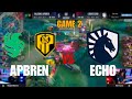 FALCONS APBREN VS LIQUID ECHO GAME 2 MSC SEMI FINALS!! | Mobile Legends!