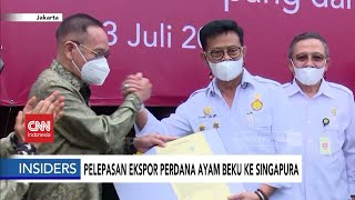 Pelepasan Ekspor Perdana Ayam Beku ke Singapura - Insiders Fiesta