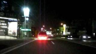 ドライブ動画 リアフォグ常時点灯車には目にご注意を Riafogu clear night JPN