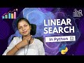 linear search algorithm in Data Structure | Learn Data Structures and Algorithms with Python