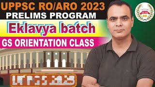 Orientation Class of Eklavya batch UPPCS -GS