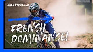 Marine Cabirou Overcomes Valentina Holl | UCI Women Mountain Bike 2023 Series | Highlights