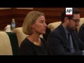 EU's Mogherini meets China's Yang in Beijing