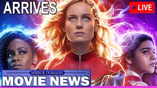 The Marvels ARRIVES New Movie NEWS Mirror Domains Movie News