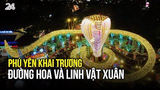 Phú Yên khai trương đường hoa và linh vật Xuân | VTV24