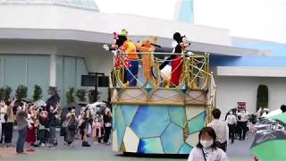 【2020/07】営業再開後のディズニーランド キャラクター挨拶パレード