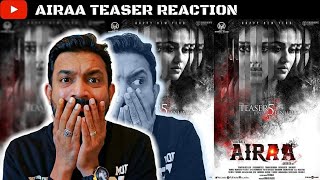AIRAA OFFICAL Teaser | Nayanthara | Lady SuperStar | Reaction Review