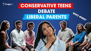 Conservative Teens DEBATE Liberal Parents: Who Wins?? - Unapologetic LIVE