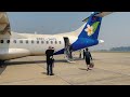 lao airlines flight qv101 vte lpq ลาวแอร์ไลน์ เวียงจันทน์ ไป หลวงพระบาง