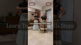 Learn Trending Dakla Steps in less than a minute | Easy Garba Steps | Navratri 2023 #trending #dakla