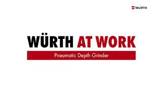 Würth – Pneumatic Depth Grinder DTS 100