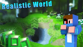 Minecraft Realistic World OMG Everything is Real [HINDI]