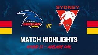 Highlights R23: v Sydney Swans