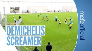 Martin Demichelis Scores This Wonder Goal in Training