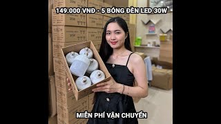 Hộp 5 Bóng Đèn Led 30W - 149k Miễn Phí Vận Chuyển