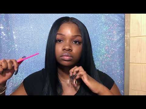 How I Keep My LONG Hair Bone Straight Overnight | HAIR NIGHT ROUTINE How I Keep My LONG Hair Bone Straight Overnight | HAIR NIGHT ROUTINE