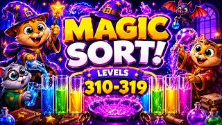 Magic Sort – Levels 310-319 – Walkthrough