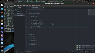 Python 3 - Mimicking the Range Function