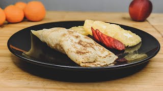 Breakfast Crepes Pancake | ክሬፕ