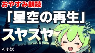 【ずんだもんのおやすみ朗読】 星空の再生 | ずんだもんの心地よい朗読でリラックス 🌙✨