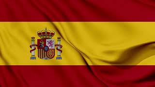 Spain Flag Waving Background | HD | ROYALTY FREE