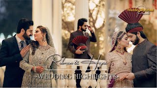 Rehman & Hajra Amazing Pakistani Cinematic Wedding Highlights 2023.
