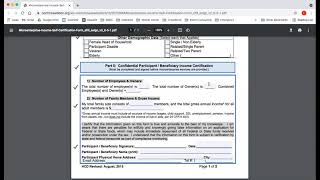 HOW TO: complete the income self-certification form (updated)
