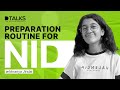 Preparation Routine for NID | Explained by Ananya Jindal | NID AIR 25