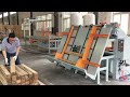 SF7013S automatic feeder wooden pallet double heads notcher