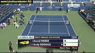 roddick vs. court us open 2011 4th round