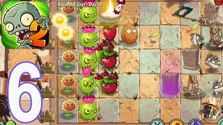Plants vs. Zombies 2 - Gameplay Walkthrough Part 6 - Ancient Egypt Day 7-11(iOS, Android)
