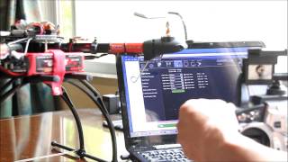 AUTOPILOT indoor Preparation　 - APM2.5 ArduCopter v3.0.1 Mission Planner 1.2.26